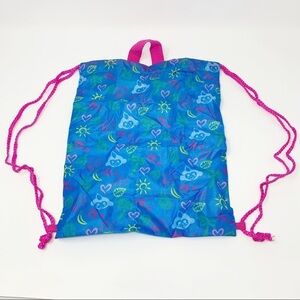 Girls Blue Fingerlings Kohl’s Drawstring Backpack